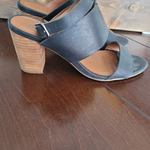 Lucky brand heeled scrappy sandal - Picture 3 of 5